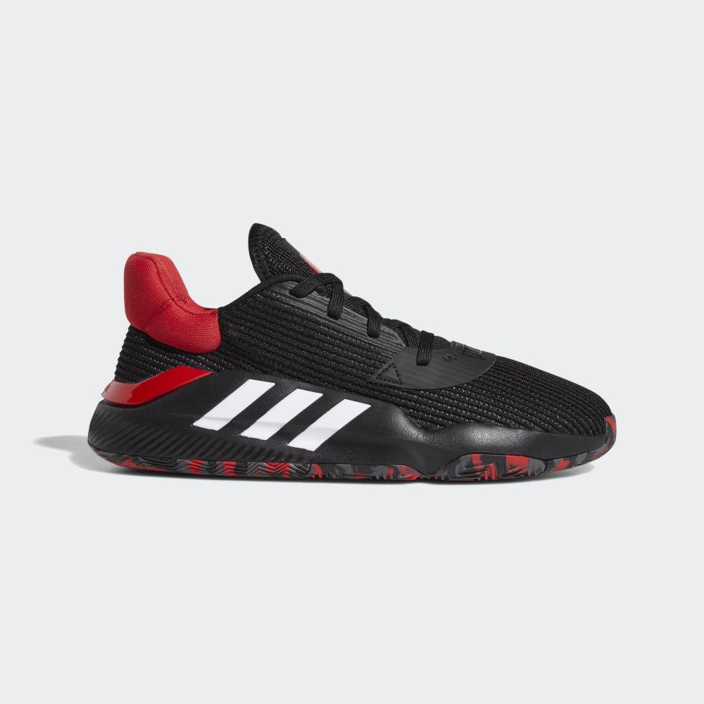 Adidasi Baschet Adidas Pro Bounce 2019 Josi Barbati Romania - Negrii/Rosii Inchis/Gri G26182